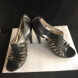 Michael Kors Leather High Heeled Sandal